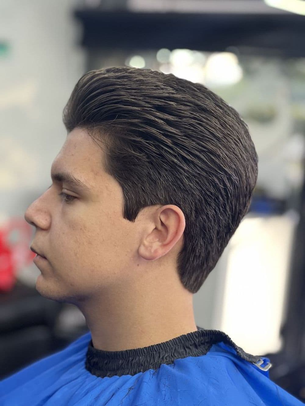 Corte de precisión realizado en WStudio Barbería