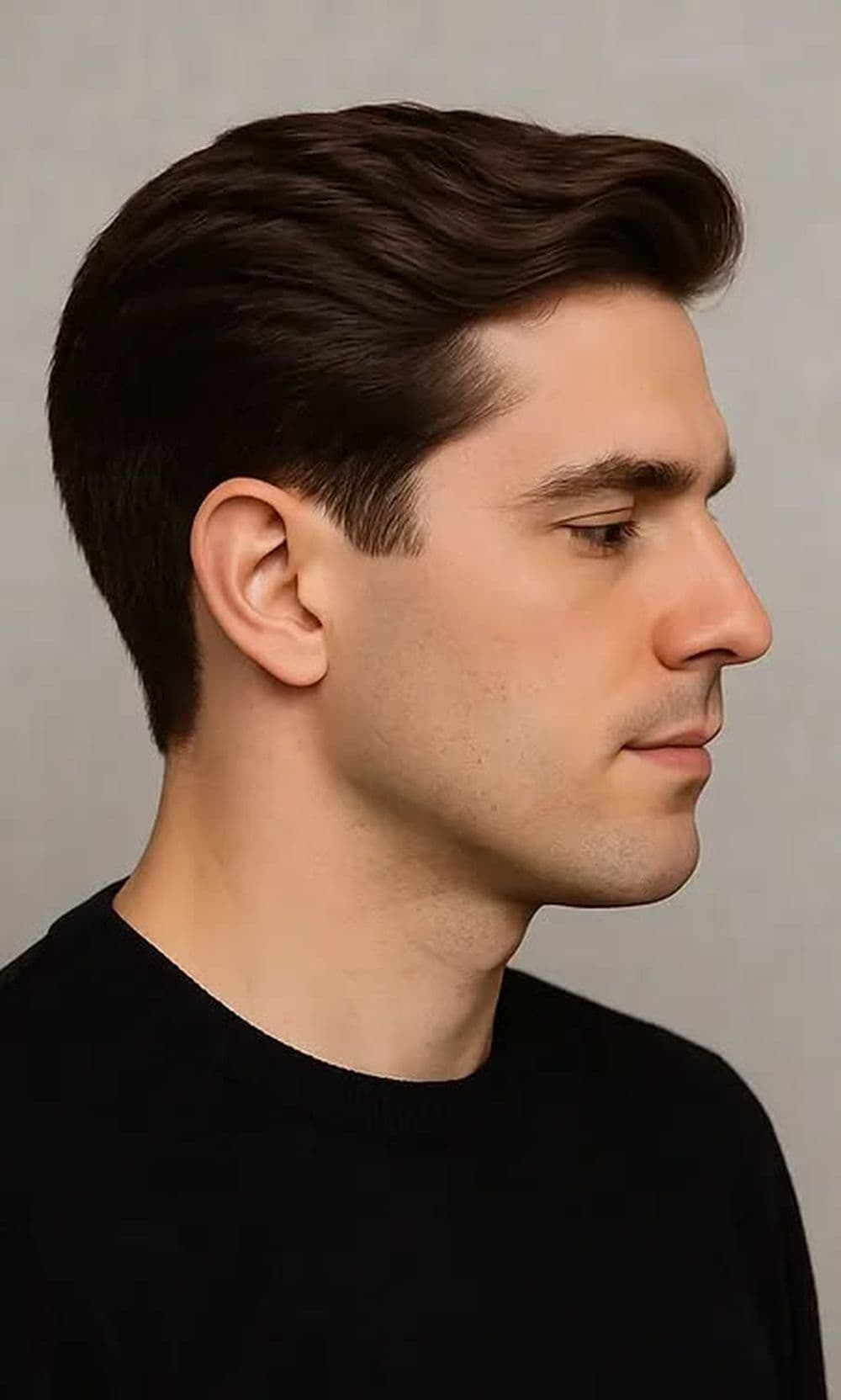 Corte Slick Back, referencia 5