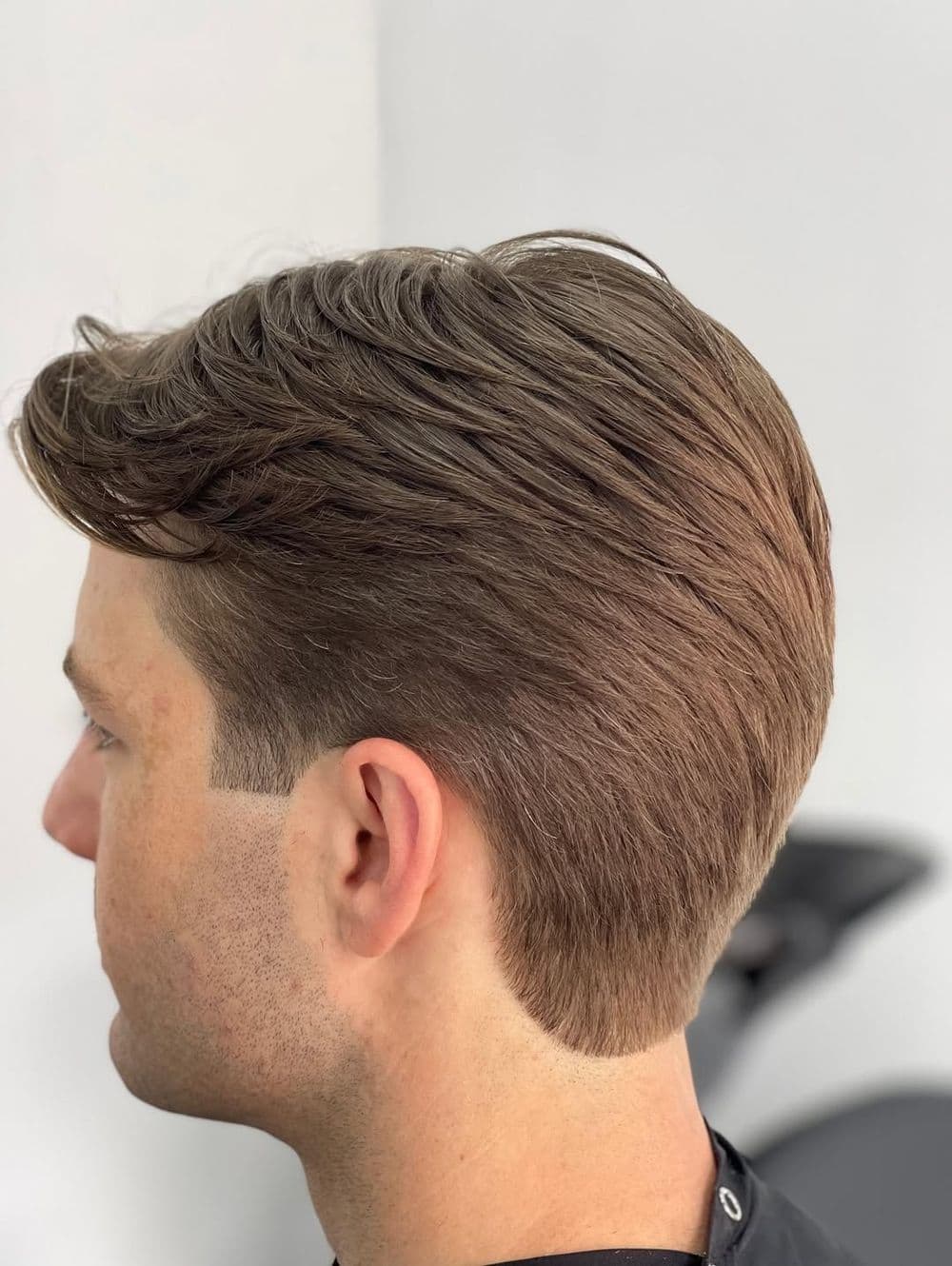 Corte Slick Back, referencia 6