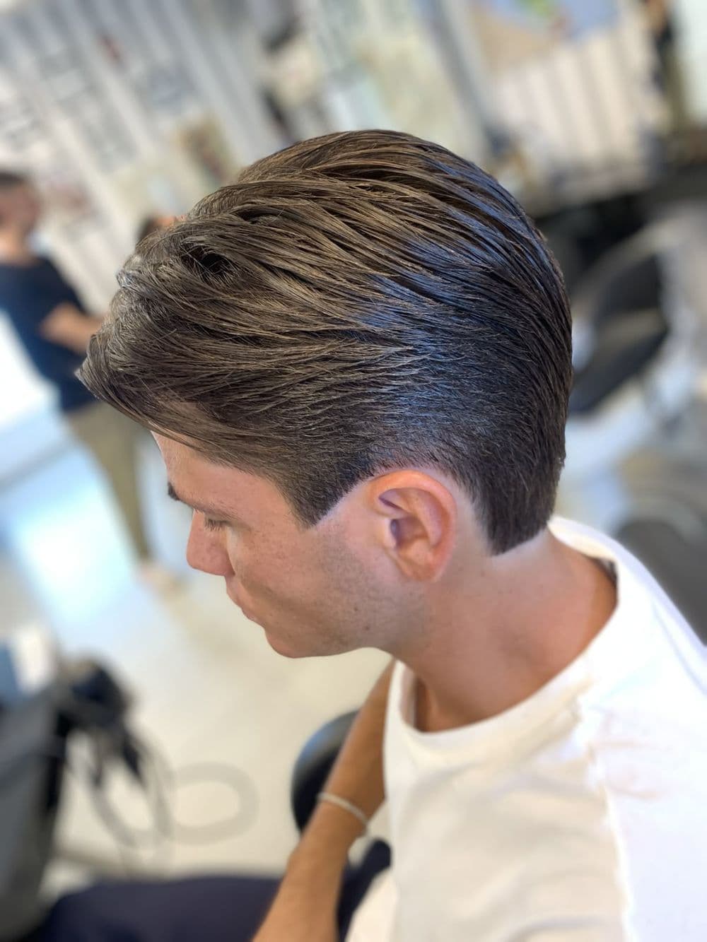 Corte Slick Back, referencia 8