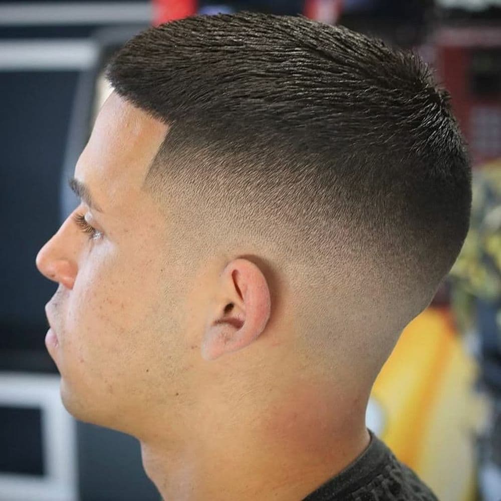 Corte Buzz Cut realizado en WStudio Barbería