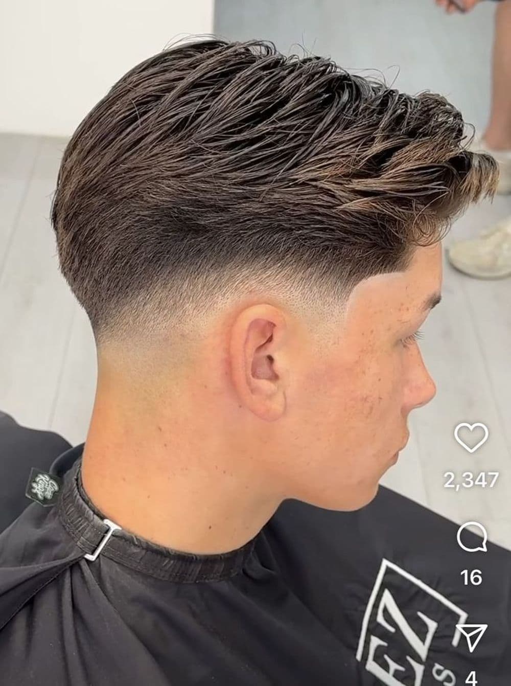 Corte Low Fade, referencia 7