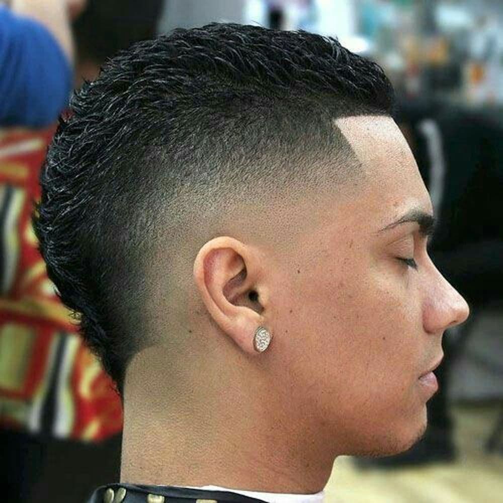 Corte Mohicano realizado en WStudio Barbería