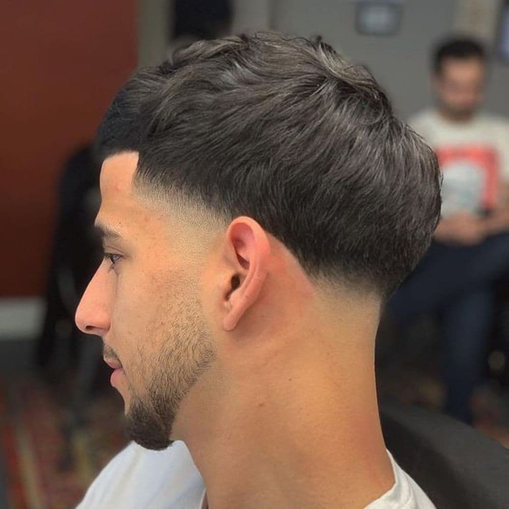 Corte High Taper realizado en WStudio Barbería